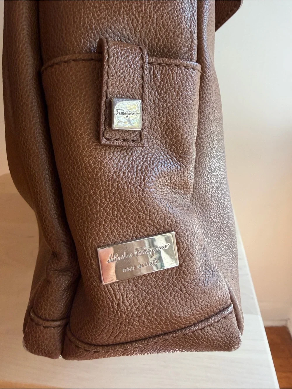 Ferragamo Briefcase - AS IS.